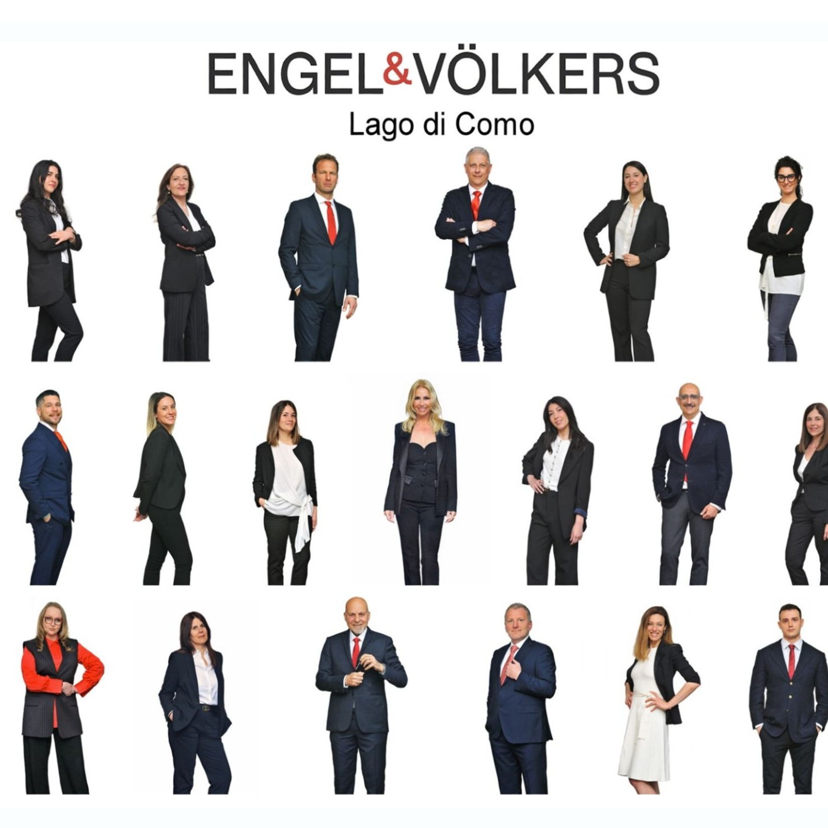 Foto di squadra di Engel & Völkers Cernobbio